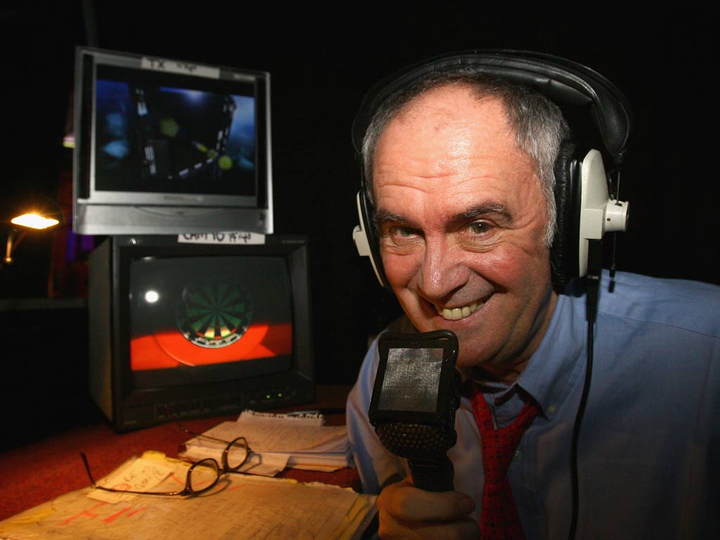 Sid Waddell pictured in 2007