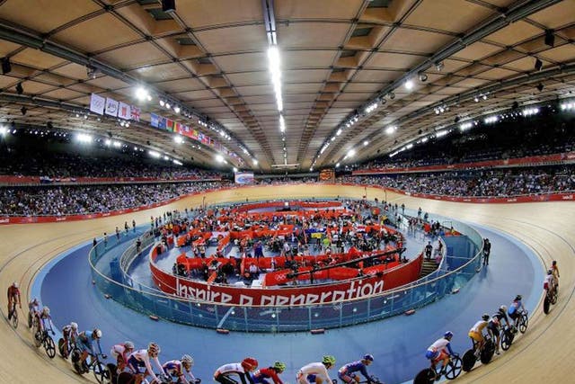 Velodrome: The £93m stage for Team GB’s domination of cycling will form part of Lee Valley VeloPark along with BMX, mountain and road cycle facilities. Manchester’s velodrome will be HQ of British cycling