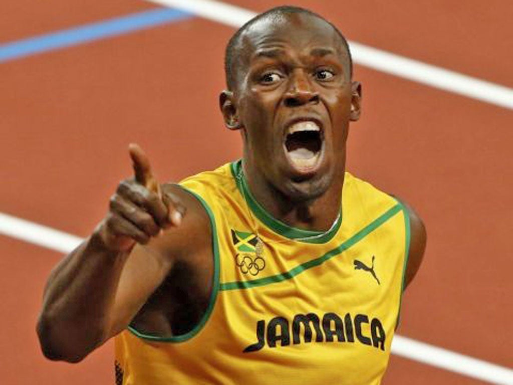 1. Usain Bolt: The first sprinter to achieve the double double and, to use his own words, a legend. It was a sporting thrill like no other to see him run