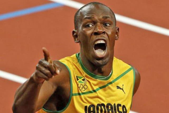 1. Usain Bolt: The first sprinter to achieve the double double and, to  use his own words, a legend. It was a sporting thrill like no other to see him run