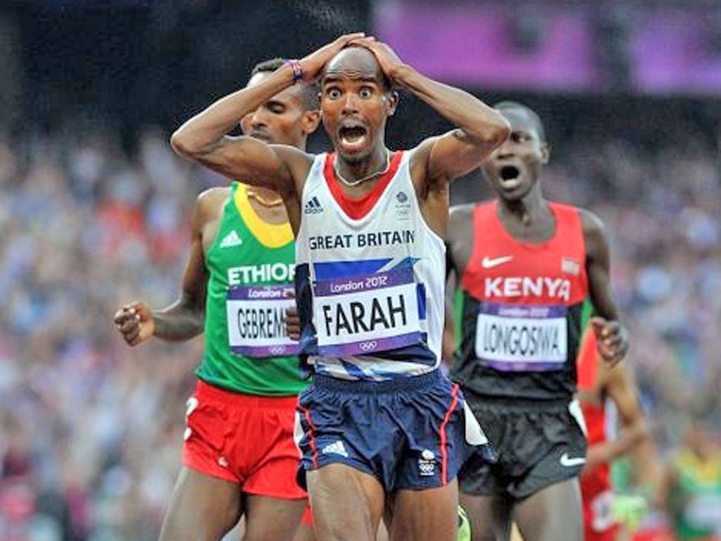 3. Mo Farah: Another double and each stands among the picture-perfect moments of the Games. First in the 10,000m and then on Saturday in the 5,000m he provided sport to savour forever