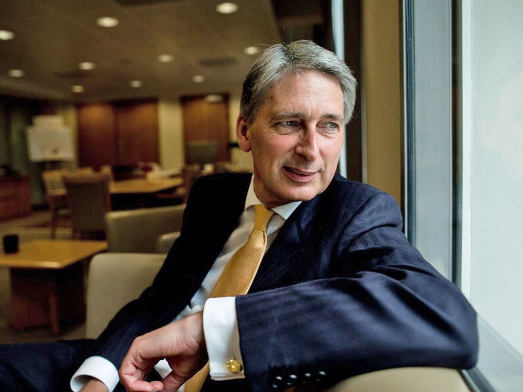 The Defence Secretary, Philip Hammond, used to think the
private sector was superior, but the Olympics changed things