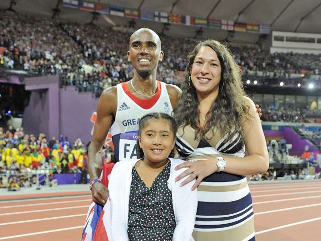 Mo Farah's wife was labelled "VERY ambitious" by the Daily Mail
