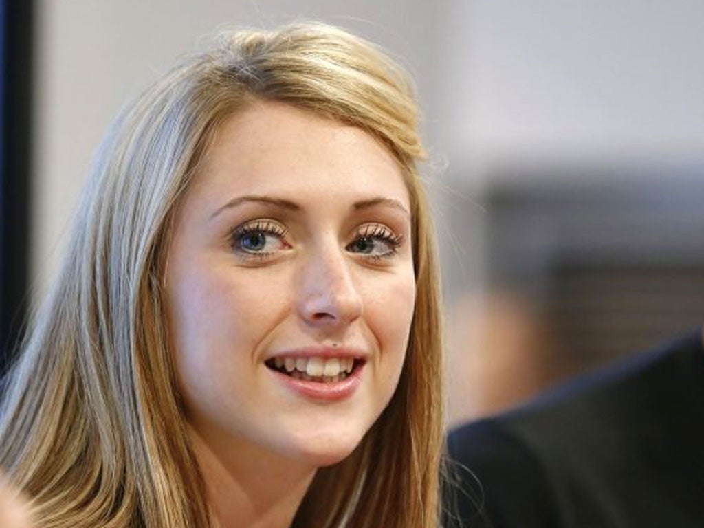 Laura Trott: As ‘Queen Victoria’ retires, step up Laura Trott, the new face of women’s cycling. Brands will love her looks, her success and her blossoming relationship with fellow cycling star Jason Kenny. The
tabloids will love it too, giving her even mo