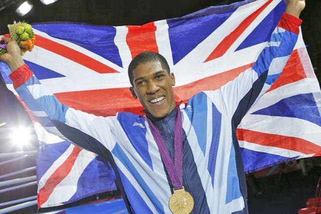 Anthony Joshua shot to fame at London 2012 to become the hottest property in British boxing