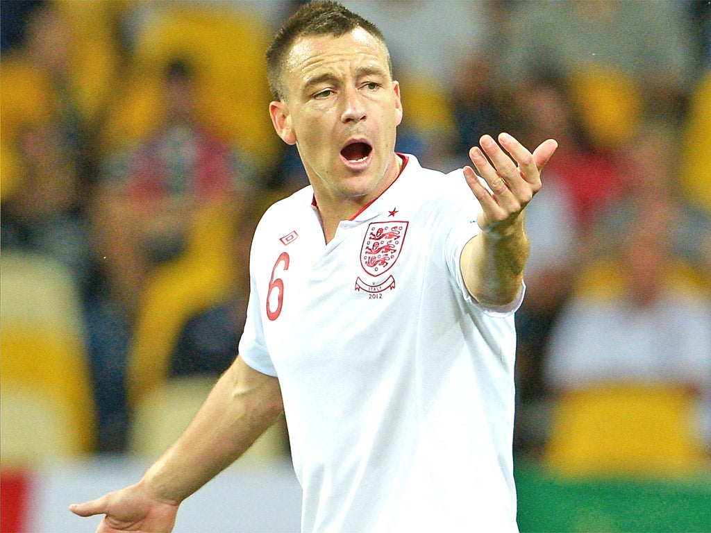 John Terry has been backed to continue his England career