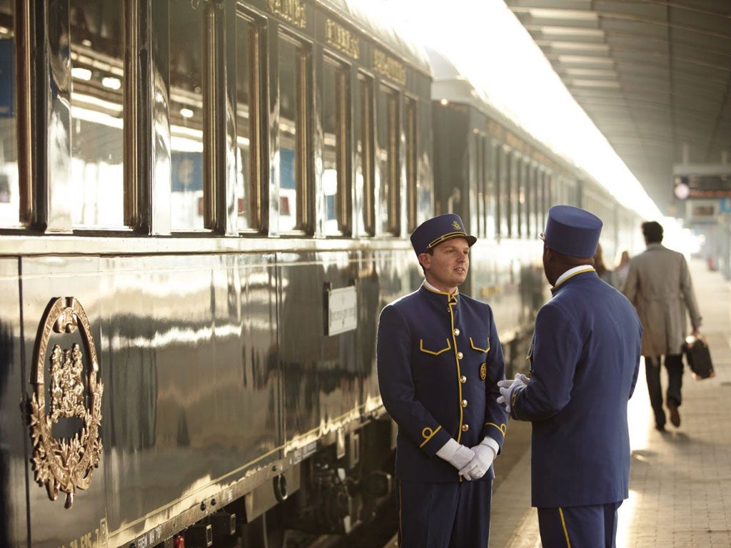 Touch of class: the Vencice-Simplon-Orient Express