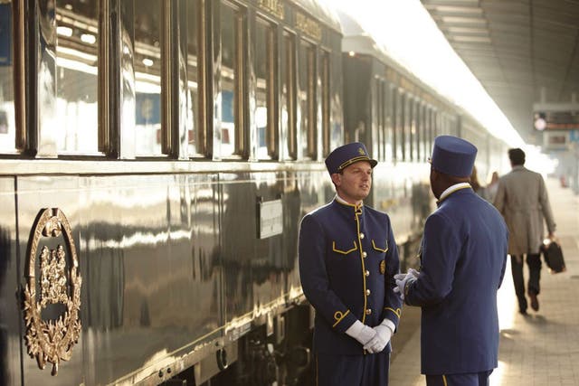 <p>Touch of class: the Vencice-Simplon-Orient Express </p>