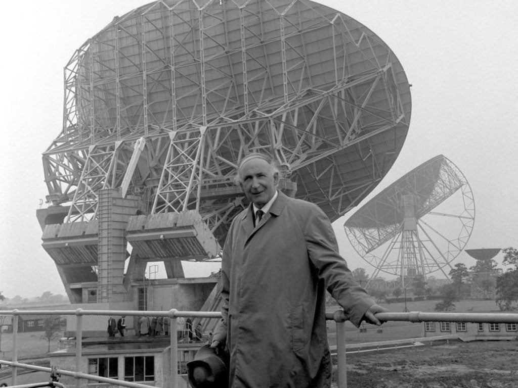 An astounding contribution to astronomy and space exploration: Lovell at Jodrell Bank in 1964