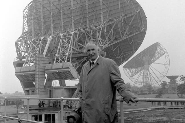 An astounding contribution to astronomy and space exploration: Lovell at Jodrell Bank in 1964