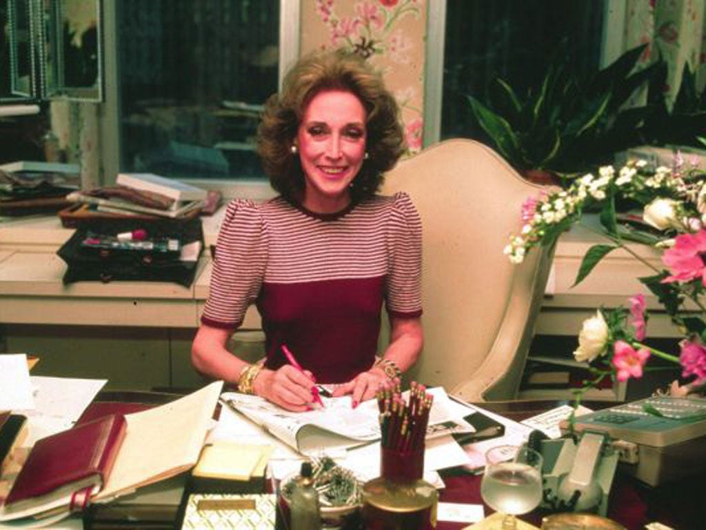 A visionary: Brown at her desk in 1982