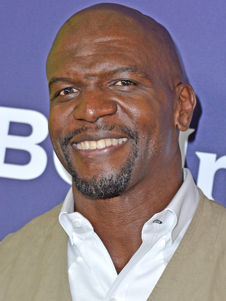 The actor Terry Crews had to be rescued from drowning on the first episode