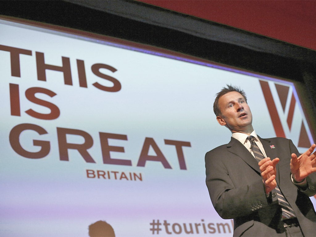 Hunt claimed that the Games had been good for the tourism industry