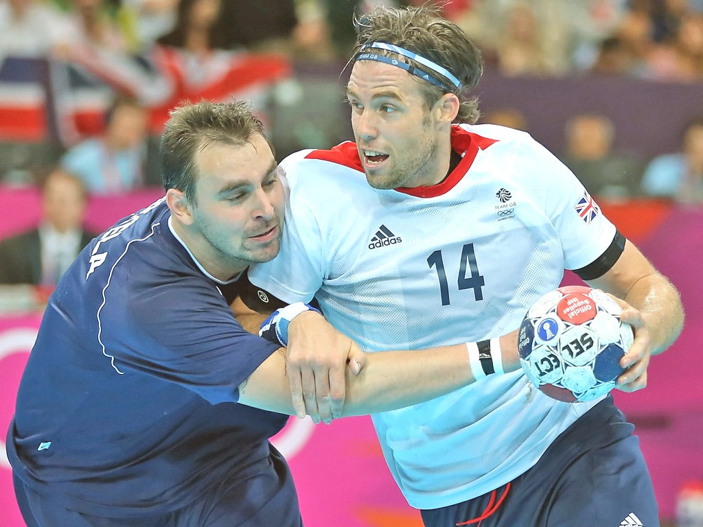 Great Britain's handball team failed to win any games