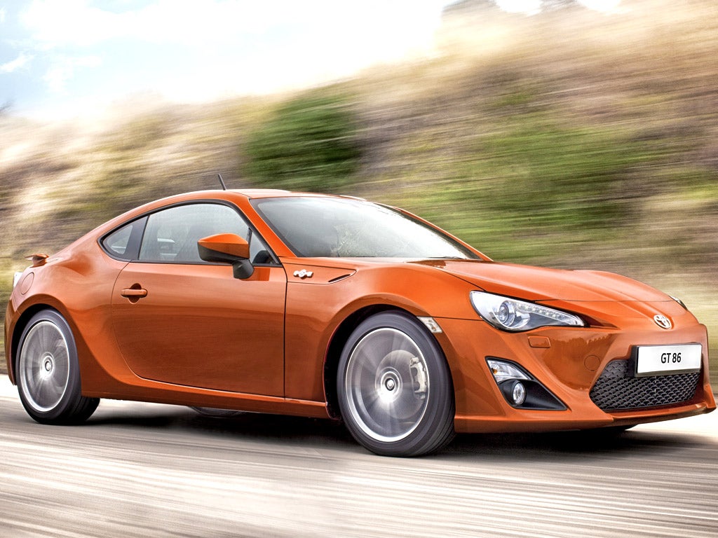 The Toyota GT86 is powered by a 565bhp 6.0-litre V12 engine