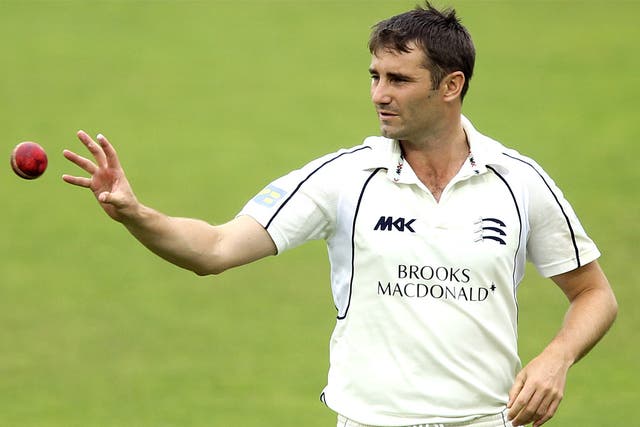 Surrey are up against it after Tim Murtagh picked up five wickets