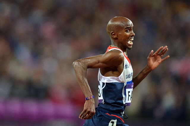 Race of his life

<p>He might look in pain, but it was a joyous triumph for Mo Farah - and for Britain - when he netted the gold in the men's 10,000m final. It was the first time a British runner has ever won the race. The sweat and strain was worth it: '