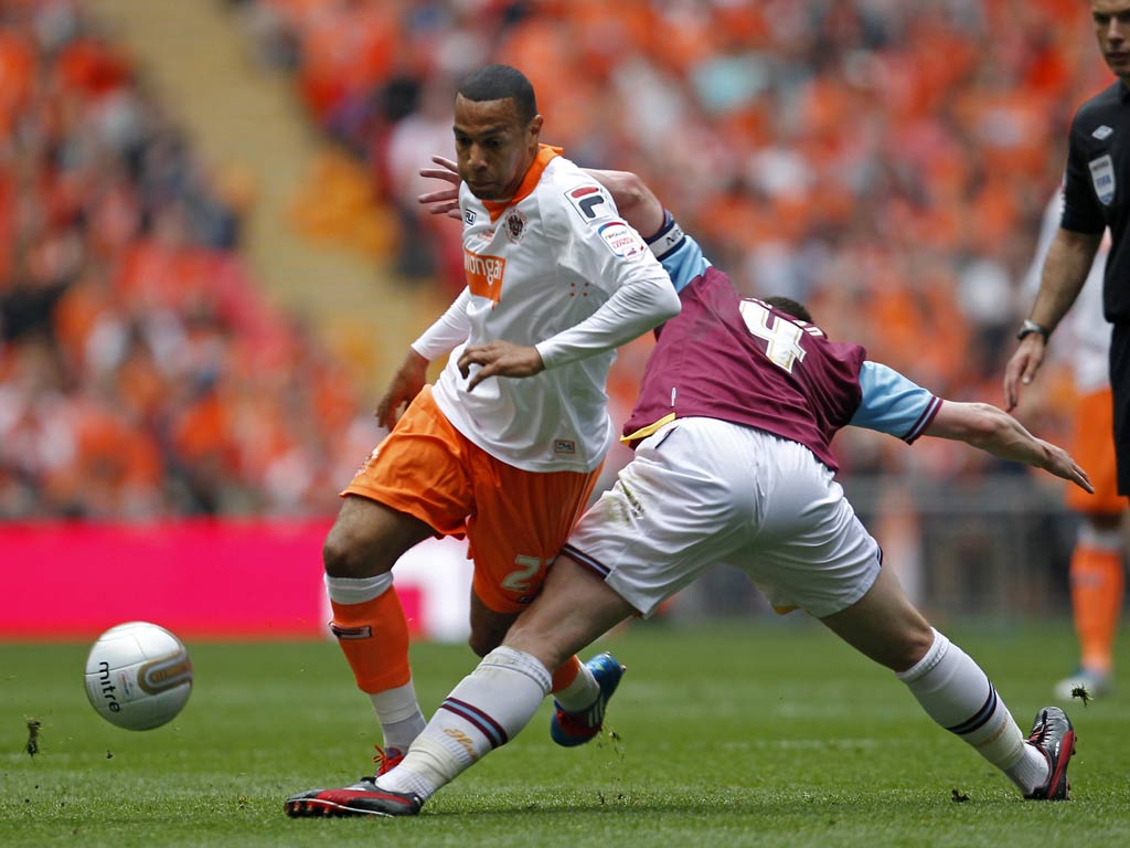 Matt Phillips of Blackpool