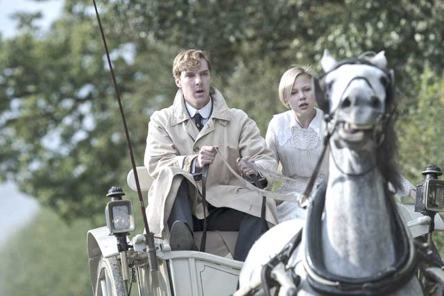 Benedict Cumberbatch and Adelaide Clemens star in Parade's End