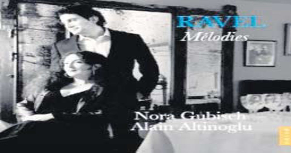 Album Nora Gubisch Alain Altinoglu Ravel Mélodies Naïve  