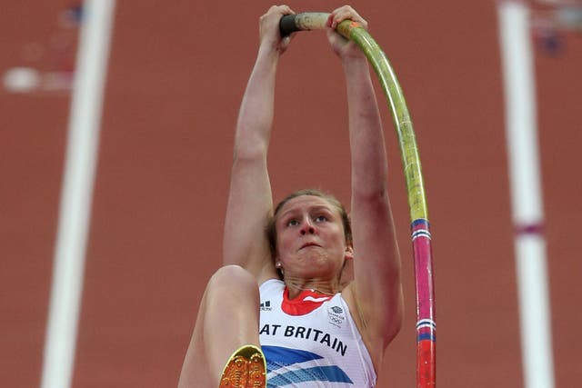 Holly Bleasdale in action during her disappointing London Games