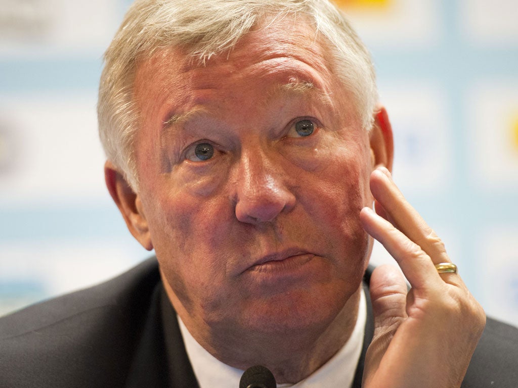 Sir Alex Ferguson, United manager: 'It's a fantastic collection of players. I hope I pick the right combinations'