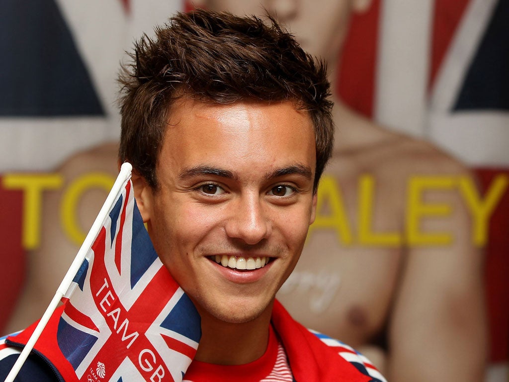 Tom Daley's summer ends on a high after achieving good A-Level grades