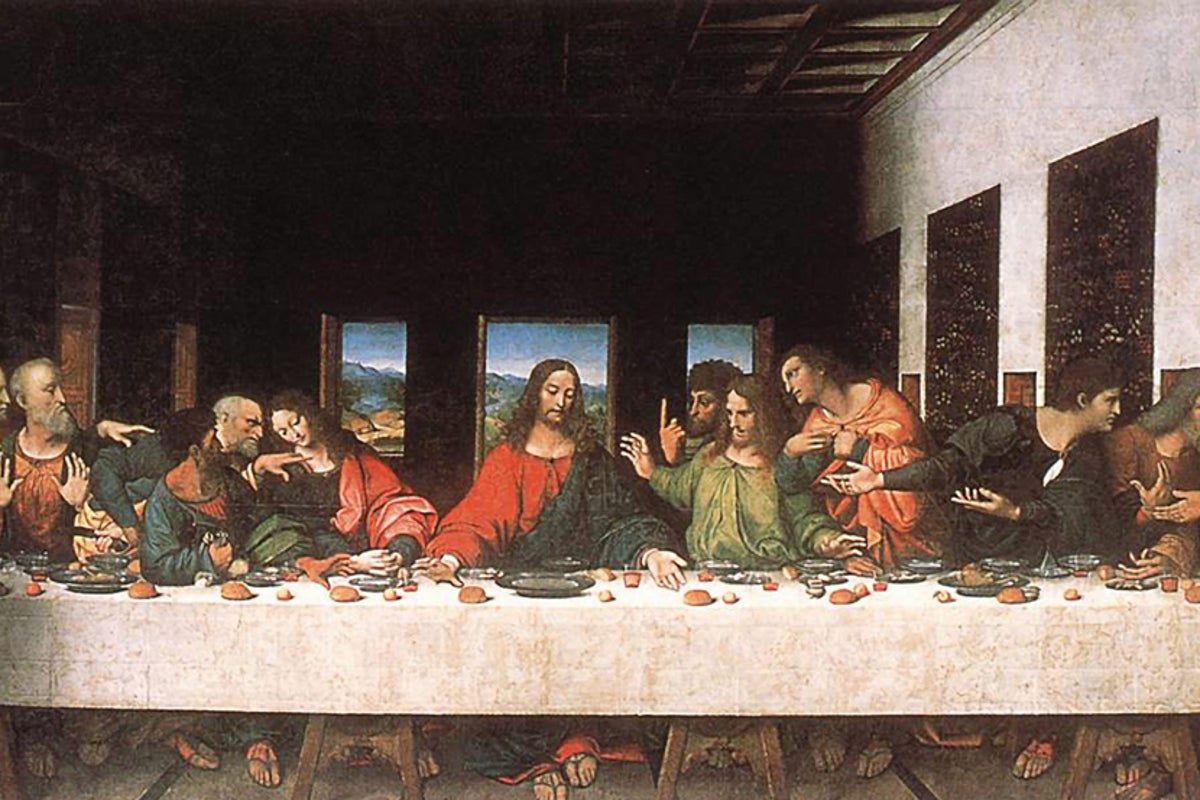 The other Da Vinci code: did Leonardo paint himself into The Last Supper? |  The Independent | The Independent