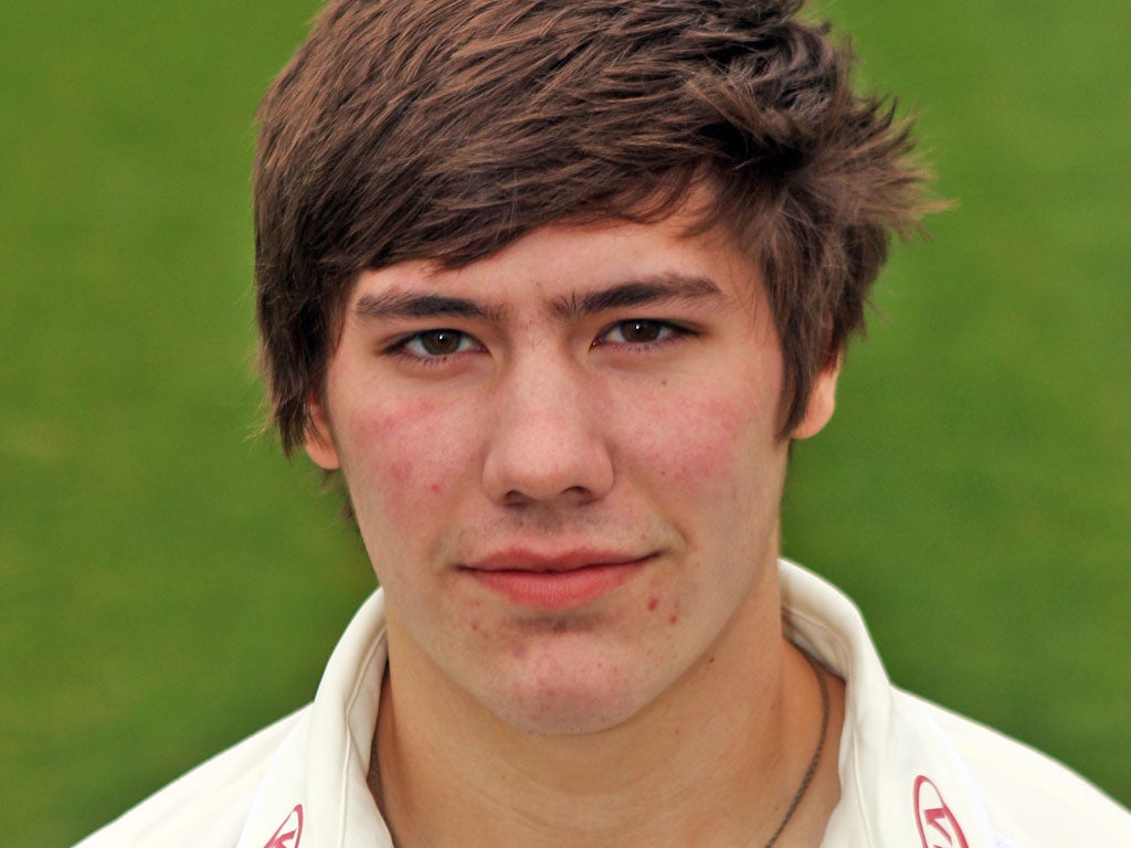 Rory Burns hit a second century in his eighth first-class match