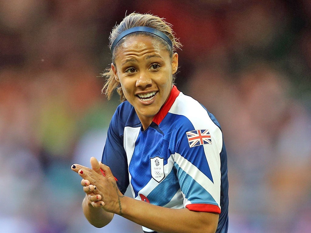 Arsenal's Alex Scott represented Britain at London 2012 and is now optimistic about returning to action in the Premier League