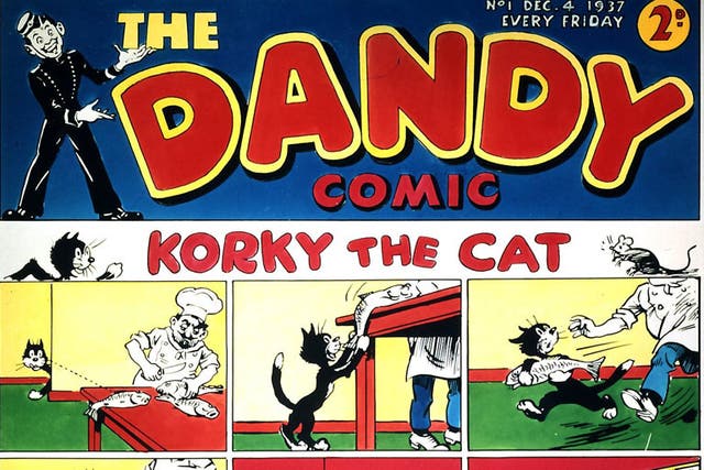 The first ever Dandy comic, 1937