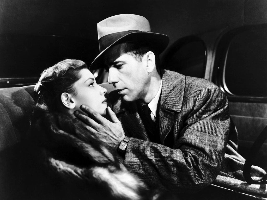 Lauren Bacall and Humphrey Bogart in The Big Sleep