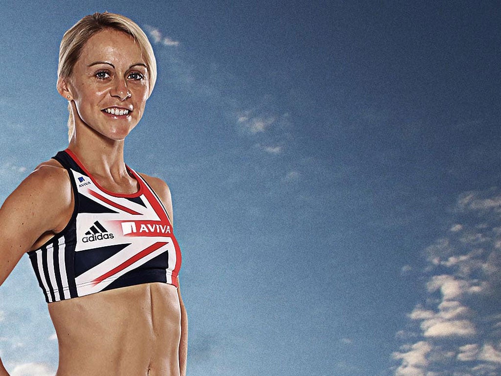 Jenny Meadows Catching Olympic Fever The Independent The Independent 