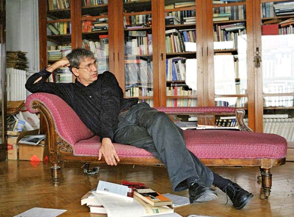 The writer at his home; he says he has a house full of a thousand objects gathered when he was writing ‘A Museum of Innocence’