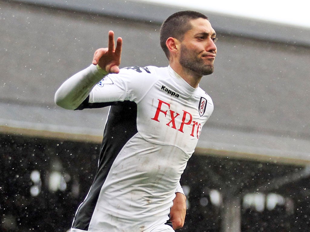 Fulham fined Dempsey after he refused to play for the club in Saturday's game against Norwich