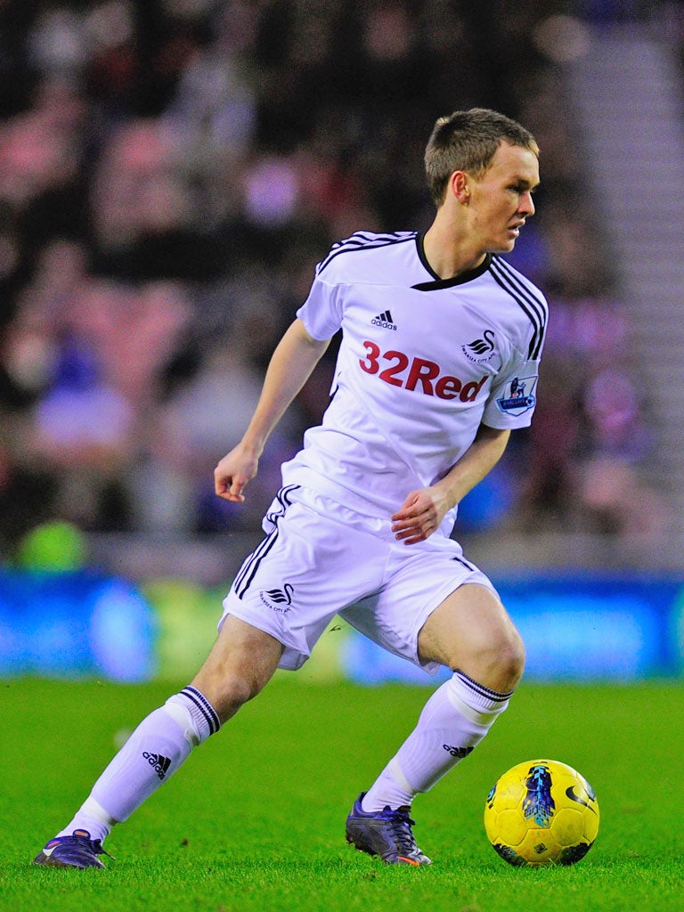 Josh McEachran made just five appearances for Swansea last season