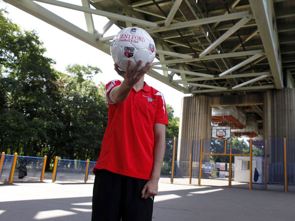 New Goal: Michael is now a youth football coach