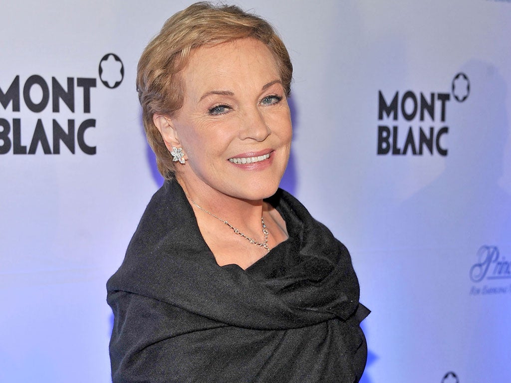 Dame Julie Andrews: The Sound of Music star lost her vocal range
after surgery