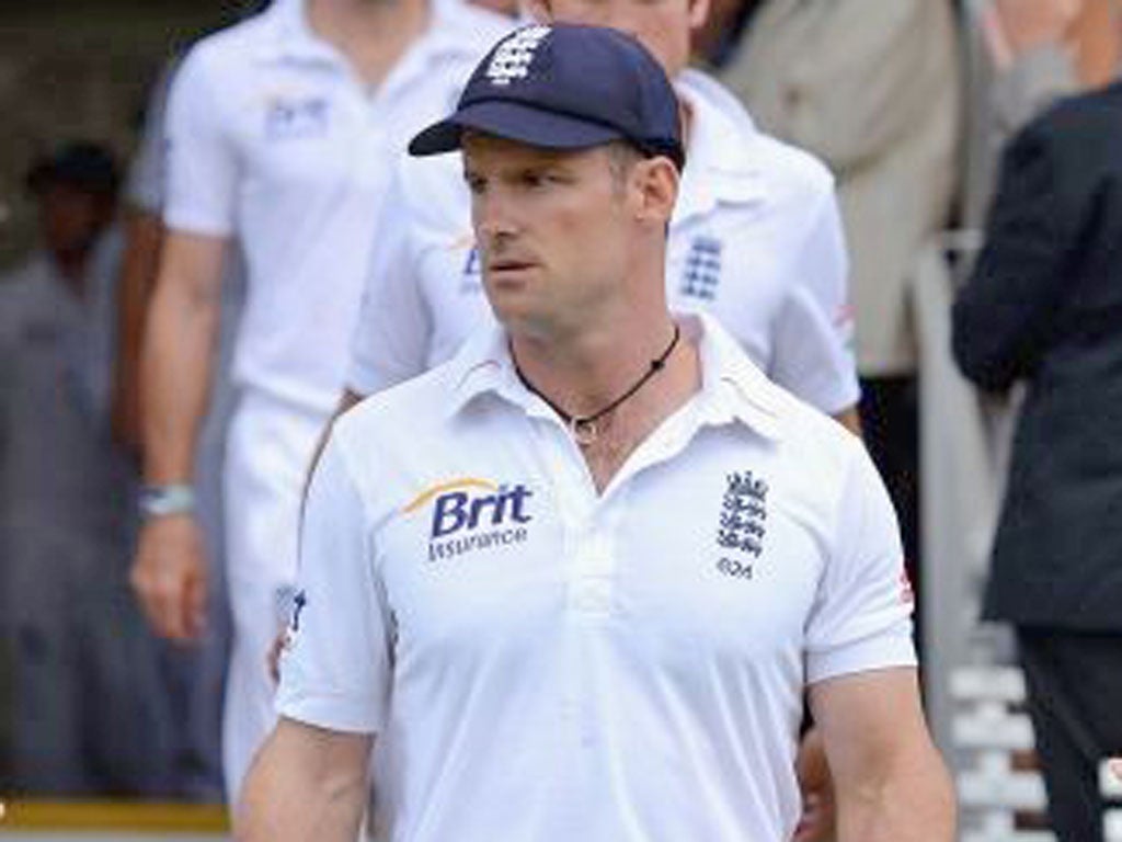 Captain Andrew Strauss said it had been ‘a tiring week’