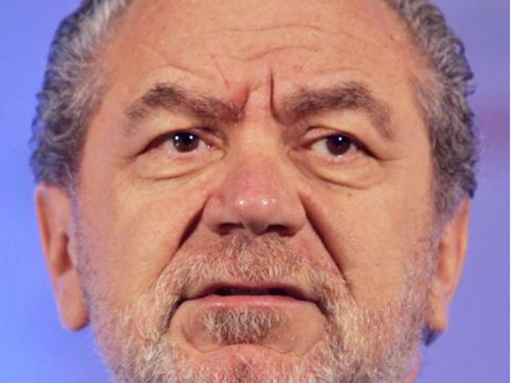 Lord Sugar has attacked "claim culture" and said he has "no intention" of paying Apprentice winner Stella English any money "unless instructed to do so by the law".