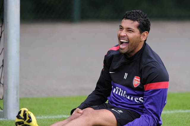 Arsenal's Andre Santos