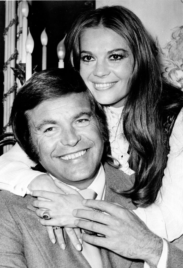In this April 23, 1972 file photo, actor Robert Wagner and his former wife, actress Natalie Wood, pose at the Dorchester Hotel in London, England.  Authorities amended Woodís death certificate on Aug. 1, 2012 to reflect some of the lingering questions about how the actress died in the waters off Catalina Island in November 1981.