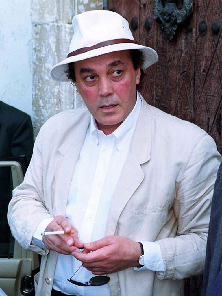 Asil Nadir in 1993, when the Conservative Party donor fled Britain in 1993 after his Polly Peck business empire collapsed