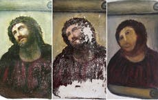 Old woman who botched ‘Ecce Homo’ Spanish fresco sells artwork for