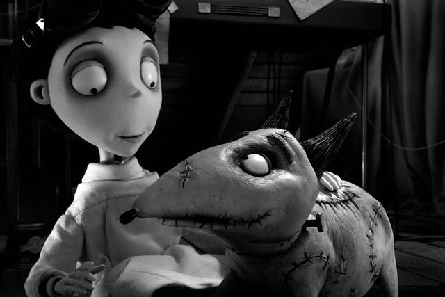 Tim Burton's new animated 3D film Frankenweenie is to open the 56th BFI London Film Festival,
