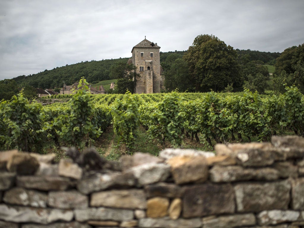 The 12th-century Château Gevrey-Chambertin