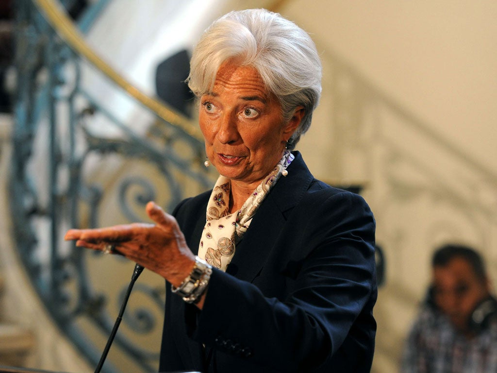The IMF's Christine Lagarde has been in Cairo this week, discussing the possibility of a loan package worth up to $4.8 billion