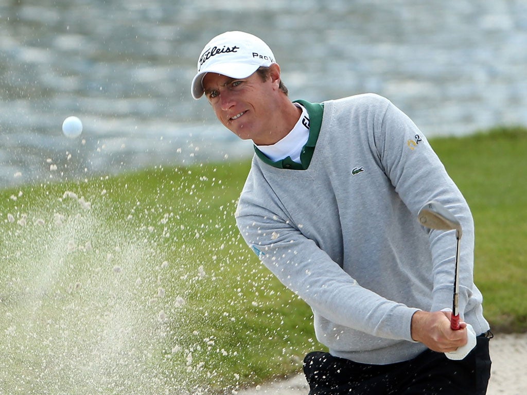 Nicolas Colsaerts needs to finish in the top two to earn his debut against the US in Illinois next month