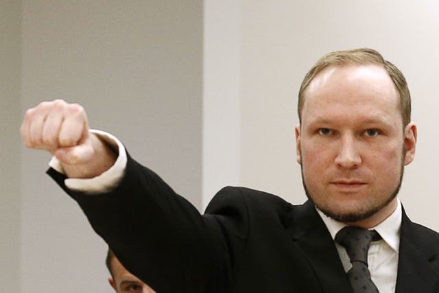 An unrepentant Anders Breivik gave the Oslo court a stiff-armed, clench-fisted salute before being handed to 21 years in jail
