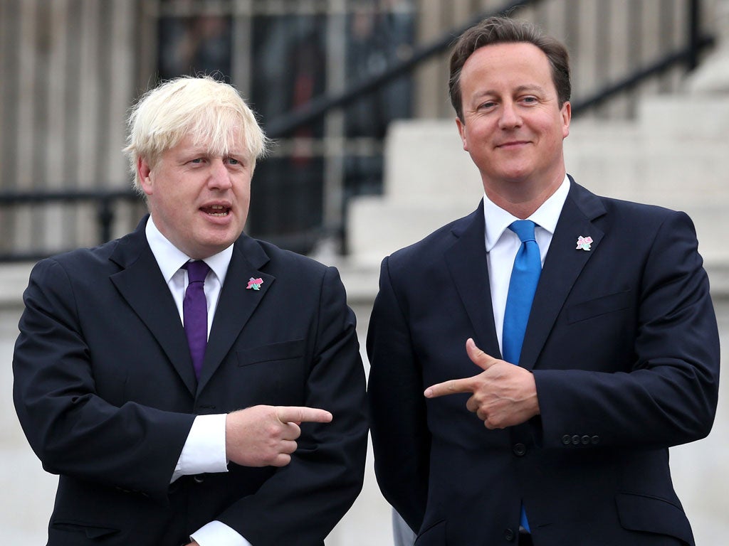Boris Johnson is seen as a possible challenger to David Cameron's leadership of the Conservative Party
